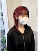 マリン(Marine)&nbsp;20代30代レッドブラックツートーンカラー