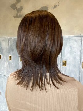 ニュイ(NUIT) ダブルカラーミルクティーベージュカラーケアブリーチ韓国ボブ