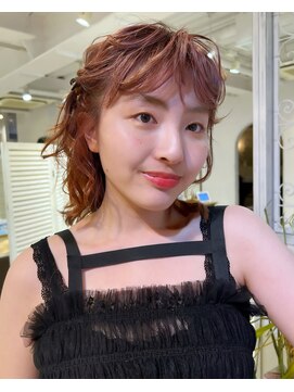 リコバイアフロート(riko by afloat) ピンクブラウン/暖色カラー