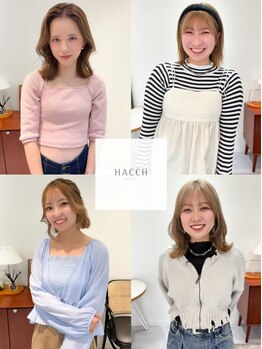 ハッチ(HACCH)の写真/女性ならではの感性と細やかな心遣いで、理想を叶えてくれる♪女性目線での提案力が嬉しい◎[立川駅南口]
