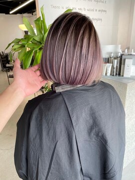 キング 枚方店(K!ng) 縮毛矯正髪質改善ハイライトレイヤーカット枚方美容室エクステ