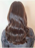 髪質改善＊ロングレイヤーグレーベージュ＊美髪【Zina船橋】