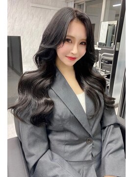 ランズ(LANDS) ダークアッシュ　シールエクステ80本 【韓国ヘア 大阪 梅田】