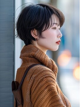 アルトリスト(Altruist Aging×HAIR&SPA) ☆イメチェンピンクベージュアンブレラカラー前髪クールショート