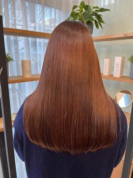 ジーナ 船橋(Zina) 髪質改善＊ロングレイヤーグレーベージュ＊美髪【Zina船橋】