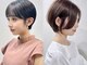 ノウル 中野(NoWL)の写真/乾かすだけでふんわりまとまるカットでキレイなフォルムをキープ!艶感もある大人小顔ショートボブが大人気!