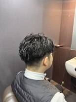 クロムトウキョウ ザ バーバー 新宿本店(CHROM TOKYO the Barber)&nbsp;ツイストスパイラルパーマ