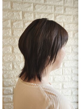 松本平太郎美容室 吉祥寺パートファイブ(PART5) 30代40代50代×ウルフ×イノアカラー×ハイライト