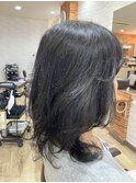 セミロングレイヤー