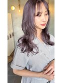 ラベンダーカラー.レイヤーカット★