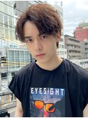 韓国コンマバング センターパートビジネスツーブロックブラウン