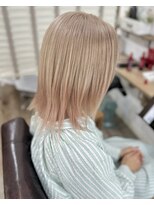 ラウラアンドロー(LAURA&RO)&nbsp;ミルクティーベージュダブルカラーインナーカラーケアブリーチ