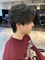 シーフ 千葉(Cyf) ダウンパーマ/センターパート/ニュアンスパーマ/韓国/橋本修杜