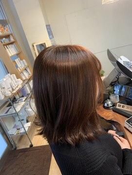 トリニティ ヘアー デザイン(TRiNiTy HAIR DESIGN) オレンジカラー