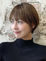 アフロート ルヴア(AFLOAT RUVUA)&nbsp;『岩田莉奈』短すぎるショートが苦手な方への似合わせカット新宿