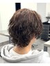 【サーフカールで差をつける】カットパーマ＆カラー＆ハイライト心斎橋メンズ