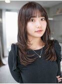 池袋HOLON【レイヤーカット/顔まわりレイヤー/セミロング】