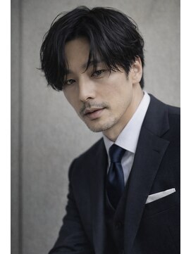 ベル 表参道店(Belle) 【30代.40代大人メンズに】癖毛風パーマ/ニュアンスパーマ