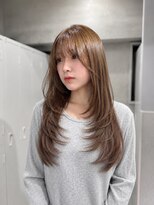 スウィープ(sweep)&nbsp;Olive beige × layer