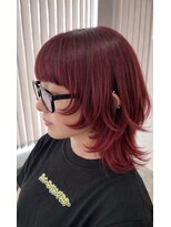 ゴカク(GOKAKU)&nbsp;レッドカラーのレイヤースタイル★