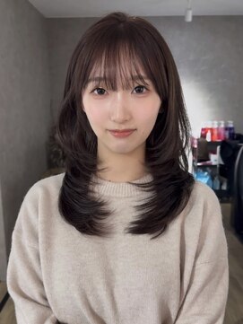エトワ 中央店(etoi) 大分ハッシュカット韓国レイヤーカットワンホンヘアヨシンモリ