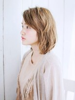 ヘアメイク ナル(hair make nalu) ミディアムカールヘアー