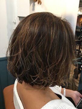 ボスコ 下北沢店(bosco) 3Dカラー+ニュアンスパーマ《koike》