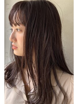 イコ(iko) ストレート。自然体。濡れ感。