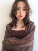「アフロート鎌倉」大人センターパートくびれセミディ