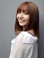 インデックスヘアソア(in'dex hair soar)&nbsp;艶ストレート   /小顔/オリーブカラー／ハイライトカラー