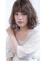 ガーランドウメダ(Garland umeda)&nbsp;肩上ボブ×ローレイヤー×シアーベージュ