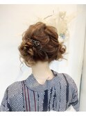 ツインおだんごヘア♪