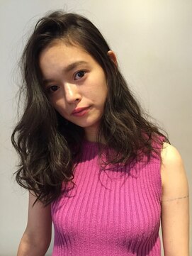 ムク 新宿(muc) ミニウルフ/テラコッタ/デジタルパーマ/くすみブルー[新宿]