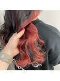 ☆相性◎レッドブラウン、レッドインナーカラー☆10代20代30代