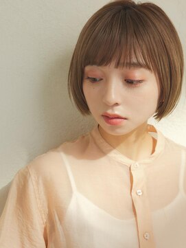 ミンクス ギンザ セントラル(MINX ginza central) 小顔ヘアのミニボブ
