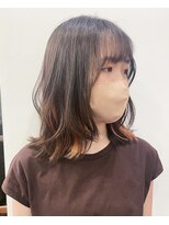 コティ 原宿店(koti BY brooch) 【koti原宿】インナーカラーエクステオレンジ　担当高崎