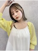 フェミニンインナーカラー
