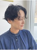 ハンサムショート パーマ