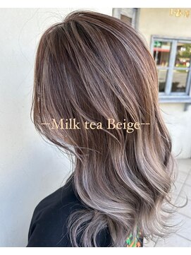 エイミーバイアフロート(amie by afloat) 王道可愛い『milk tea beige』