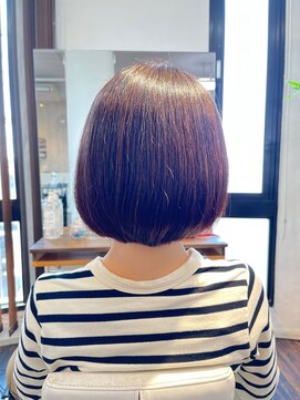 アトリエアルシュ(atelier ARCHE) くせ毛も天然100％ヘナで髪質改善してツヤボブに