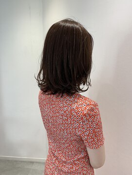 ルフレ 新宿本店1st(Reflet) 外はねボブ#新宿