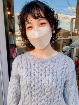 エレッタプロデュースドバイアリュール(Eletta Produced by ALLURE) ショートウルフパーマ