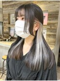 ホワイトインナー_チェリーブラウンフェミニンロング_ba366812