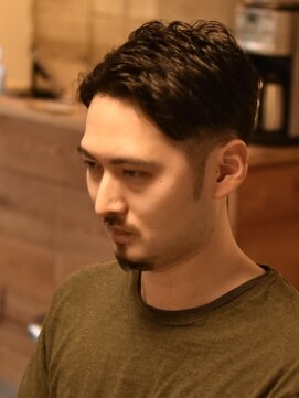 リム メンズヘア(LIM men's hair) 7:3風アップバング【メンズカット/メンズヘア】