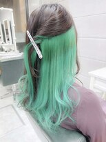 デイズ(days)&nbsp;原宿デザインカラー/インナーカラー　ミントグリーンカラー10代