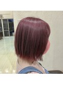チェリーピンクボブ