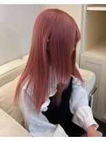 ベレーザ 渋谷(BELEZA)&nbsp;5264ニュアンスカラーカシスレッドベビーピンクハイトーンカラー