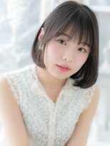 モッズヘア 越谷(mod's hair) ■グレージュアッシュ耳かけ前下がりボブ301越谷20代30代40代