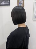 大人可愛い小顔前下がりボブ×ナチュラルボブ×ミニボブ20代30代