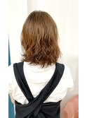 【パーマ】切りっぱなしボブデジタルパーマ